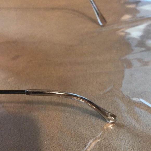 Rhinestone Cross Metal Frame Sunglasses - Picture 6 of 8